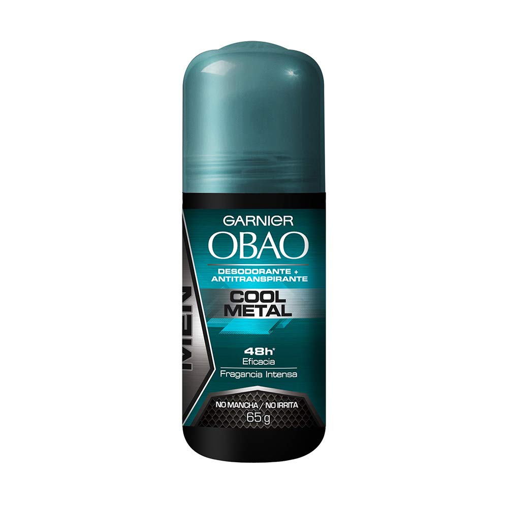 Garnier OBAO 4-pack display with roll-on bottles for daily protection