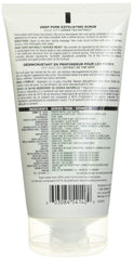 Garnier SkinActive scrub massaged on wet skin during routine.