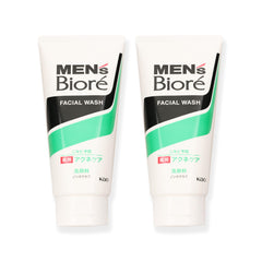 Two-pack Bio-re Double Control cleanser set for ongoing grooming use.