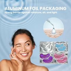 Gavacy Glitter Marine Under Eye Patches 24-pair set for at home pampering