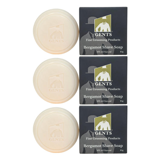 GBS mens shaving soap bar with shea butter for a smooth shave and skin conditioning