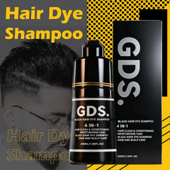 GDS Dye Shampoo 15-20 Min Wait Time depicts quick color in minutes.