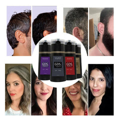Lathered GDS Shampoo provides color and conditioning in one step