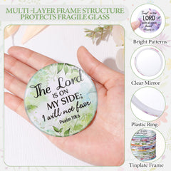 Geelin colorful pocket mirror for women, perfect for on-the-go touchups.
