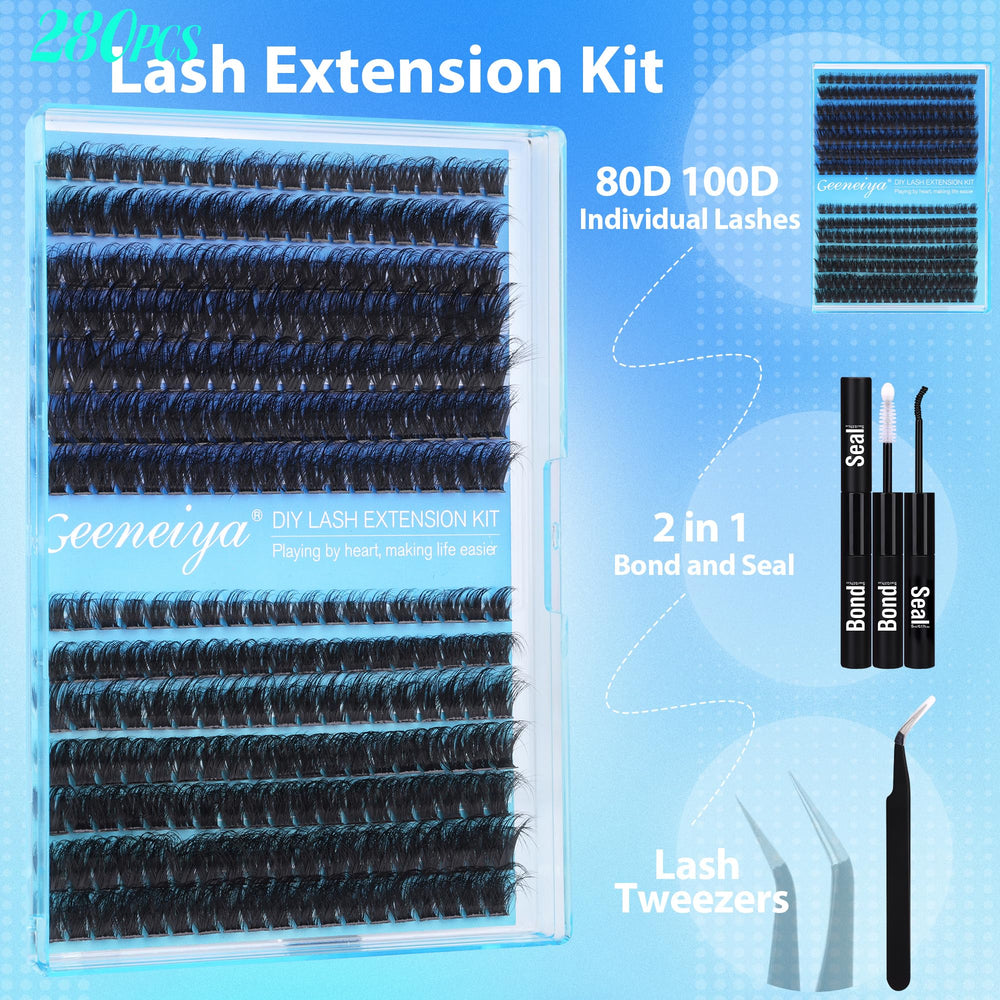 Geeneiya beginner guide helps easy at-home lash application