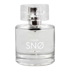 Geir Ness Norsk Snø EDP bottle in display for unisex wear