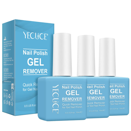Gel Polish Remover 3-Pack demonstrates topcoat removal for a quick DIY manicure.