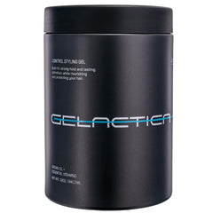 Gelactica Max Control bottle pour for easy dispensing during styling.