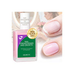 gelike ec Milky Pink Nail Strengthener bottle for daily resilience