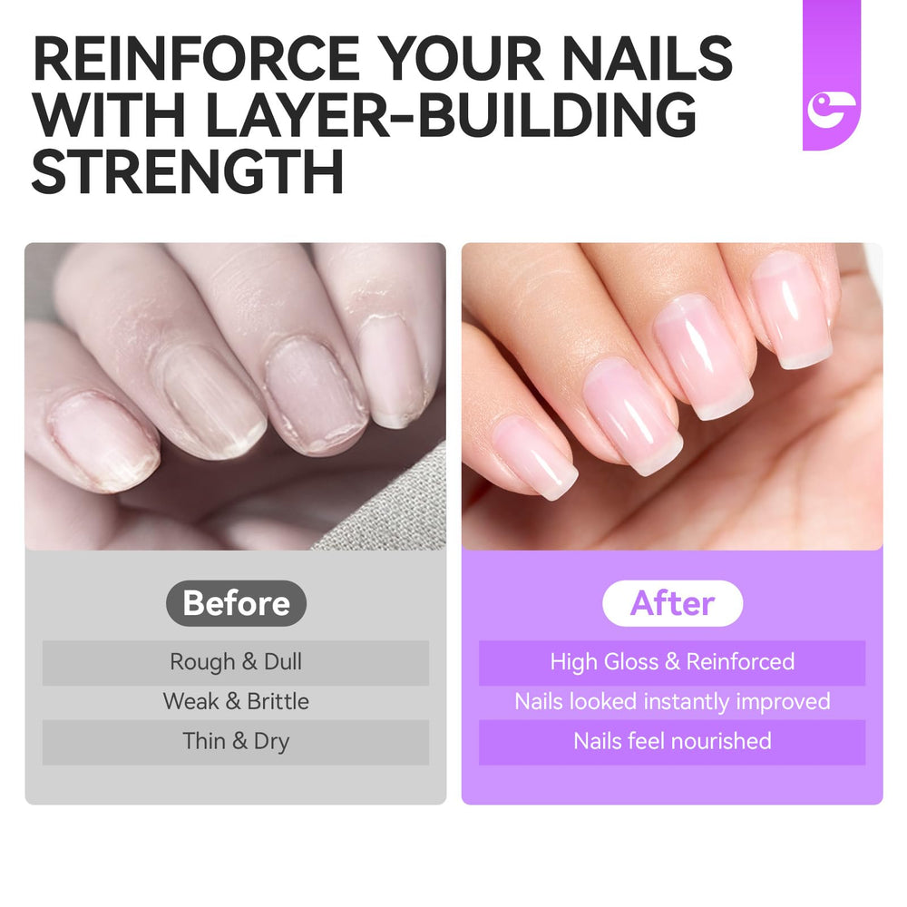Gelike EC vegan formula label emphasizing cruelty-free nail care.