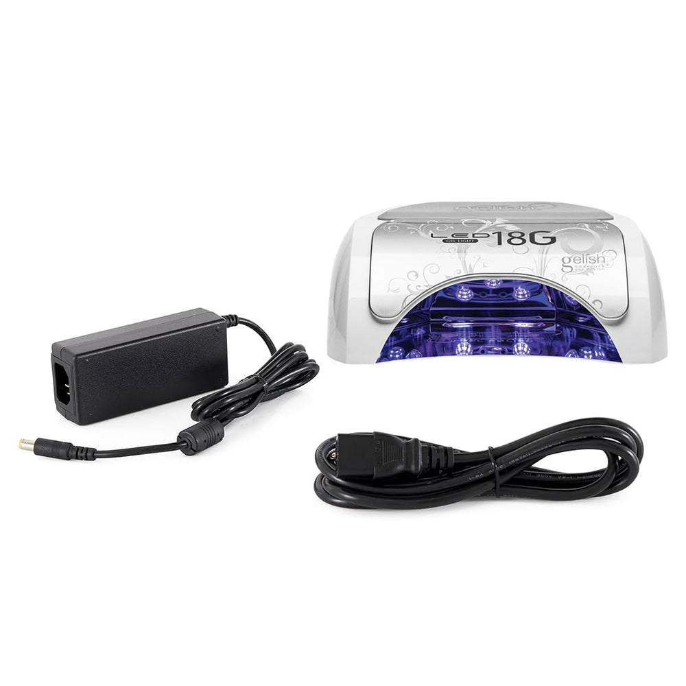 Gelish 18G Classic LED Light side view highlights slim profile and portability.