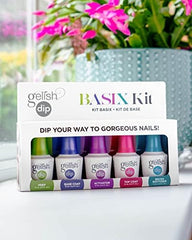 Gelish Dip Basix Kit activator—activates powder for secure, durable nail sets without lamps.