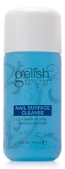 Gelish remover shown with cotton pad for gel polish removal at a station