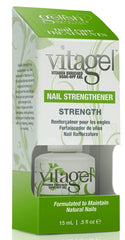 Gelish VitaGel Strength bottle with brush in a two-pack display for nail recovery