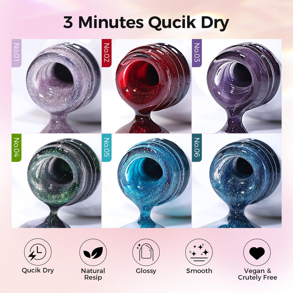 GELLAKTIK vegan, low-odor formula supports comfortable at-home nail art.