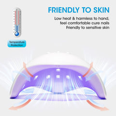 GELLEN 18-beads UV/LED array close-up showing efficient curing.