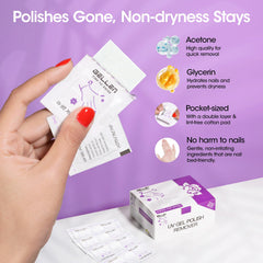 GELLEN alcohol cleaning wipes bottle with 76% IPA for clean prep and polish work.