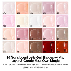 GELLEN Base Coat for smooth gel application and long wear.