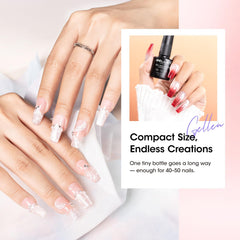 GELLEN Cat-Eye Top Coat with magnetic tool creates depth.