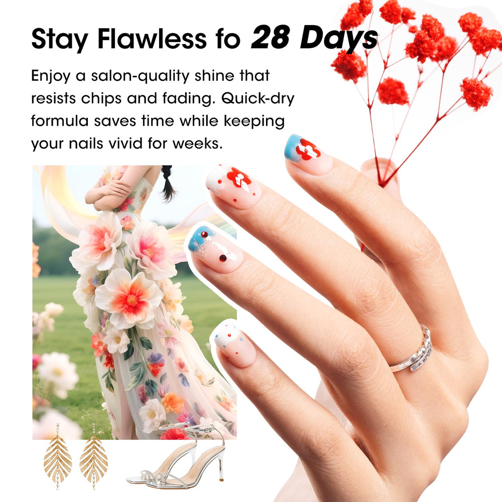 GELLEN 20-color palette offers versatile seasonal options