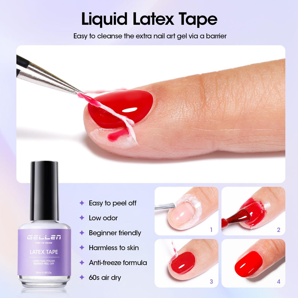 Gellen Cuticle Oil Pen included for post-removal hydration