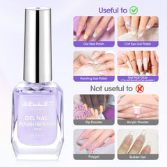 Gellen Double-Head Cuticle Pusher for precise prep