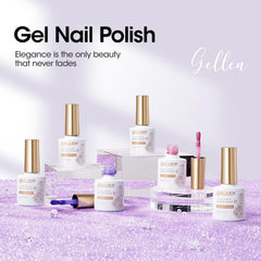 GELLEN pink gel nail polish shade for a fresh, salon-quality home look.