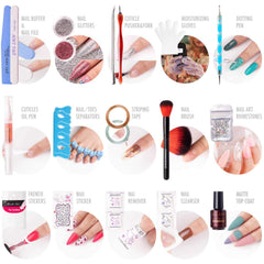 At-home manicure kit offering salon-like results