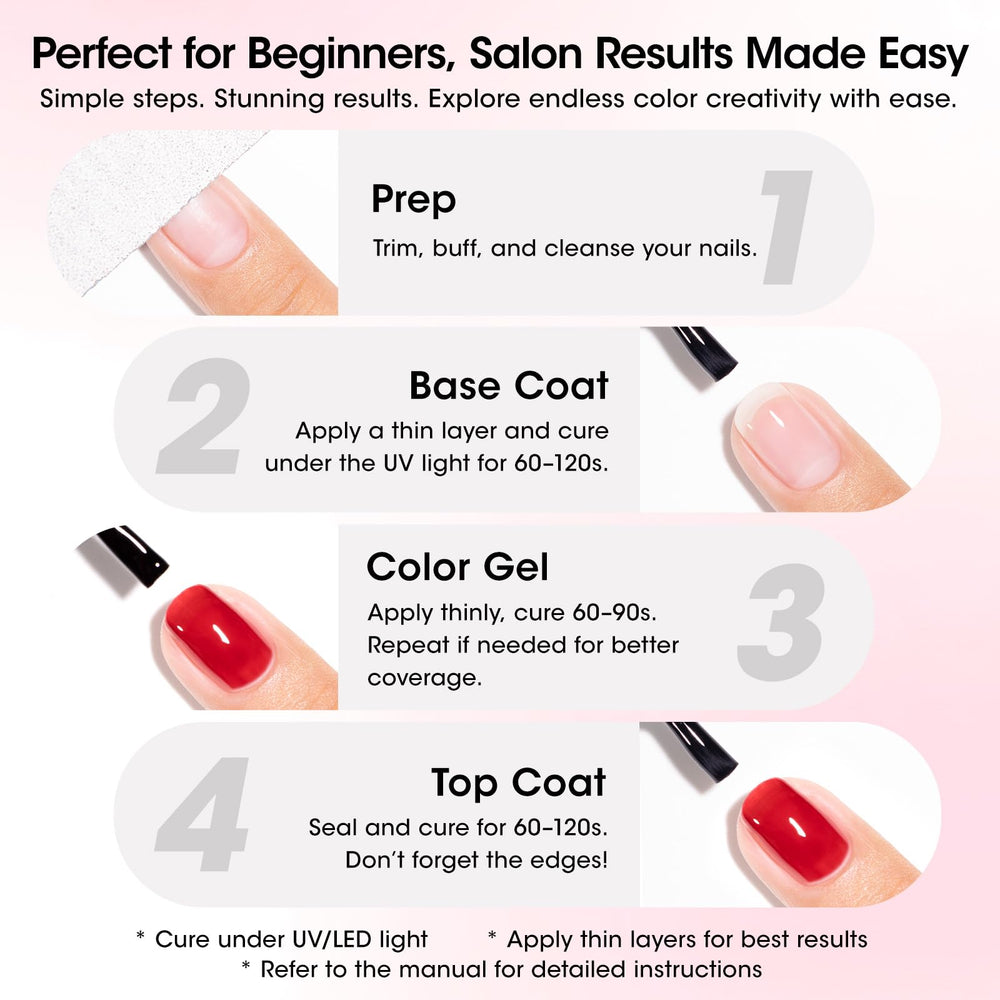 GELLEN Nail art-ready kit enables at-home pro nails.