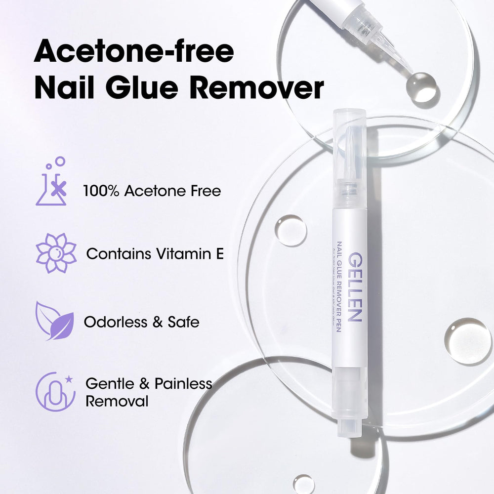 Compact Gellen design supports precise, one-handed operation during removal.