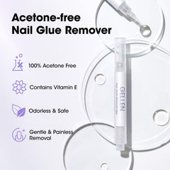 Compact Gellen design supports precise, one-handed operation during removal.