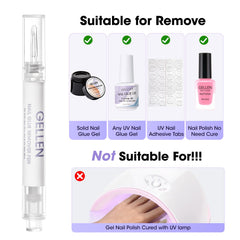 Odorless formula from Gellen keeps removal comfortable and hassle-free.