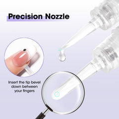 Gellen UV glue remover pen for solid gel nails and tips.