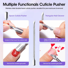 Gellen Remover Stick included for targeted gel lifting