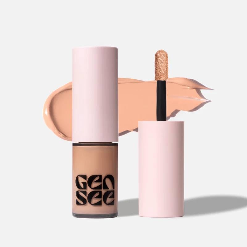 Gen See Linen 04 matte liquid eyeshadow crease-resistant base for day-to-night looks
