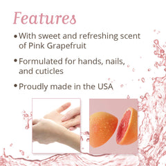 Gena Mani Spa Massage Lotion being applied to hands for quick pampering