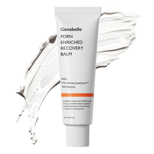 Genabelle PDRN Enriched Recovery Balm bottle, barrier-supporting formula for sensitive skin.