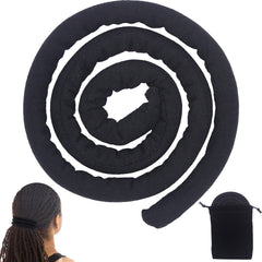 General Spiral Lock Hair Tie secures thick dreads with a wire core.