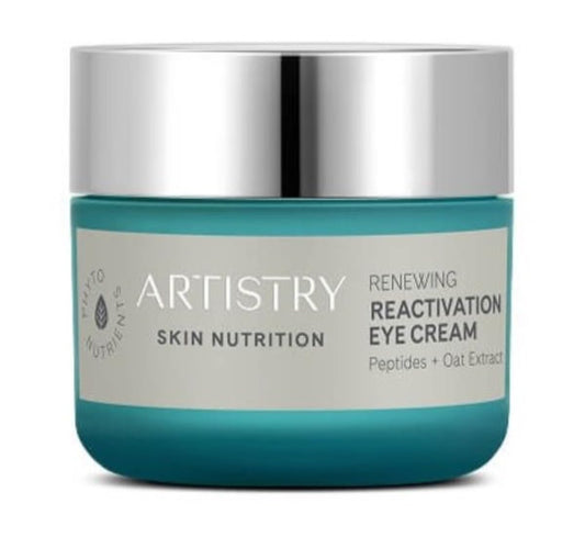 Generic Artstry eye cream 15g jar front view shows nourishing formula for delicate skin.