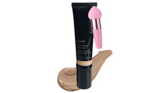 Generic cc cream with sunscreen provides light coverage and SPF protection for the face.