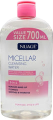 Generic micellar water front bottle showing full packaging and volume benefit