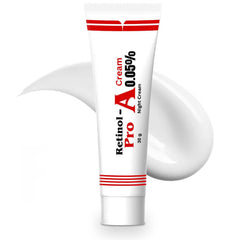Applying Generic Retinol Pro Night Cream to skin at night