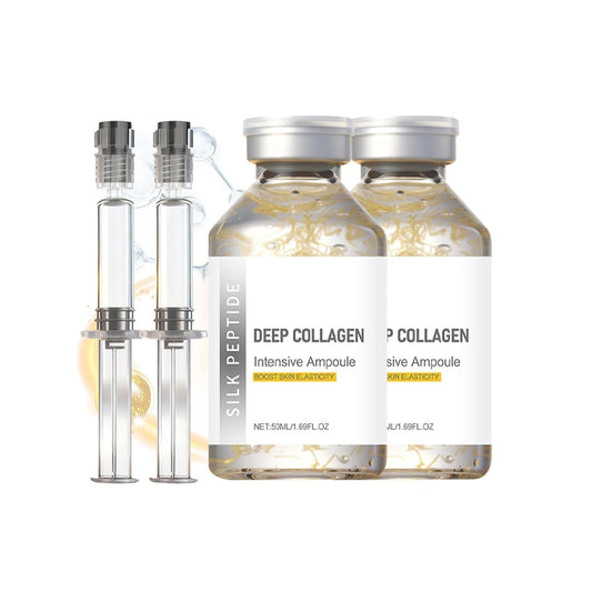 Generic Silk Peptide Lifting Ampoule bottle showcases premium packaging for daily use.
