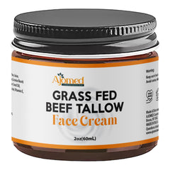 Generic Tallow Face Moisturizer jar with lavender vanilla scent nourishes dry skin.