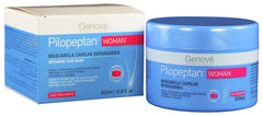 Packshot of GENOVÉ Pilopeptan mask, highlighting its nourishing formula.