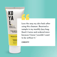Gentle Gel Face Wash packaging highlights vegan, cruelty-free credentials
