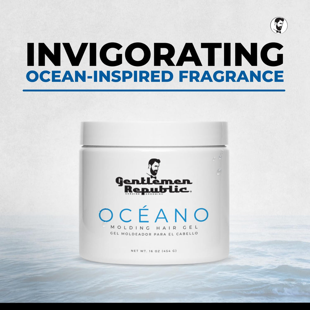 All-day confidence with Oceano gel's ocean-inspired scent and lasting finish