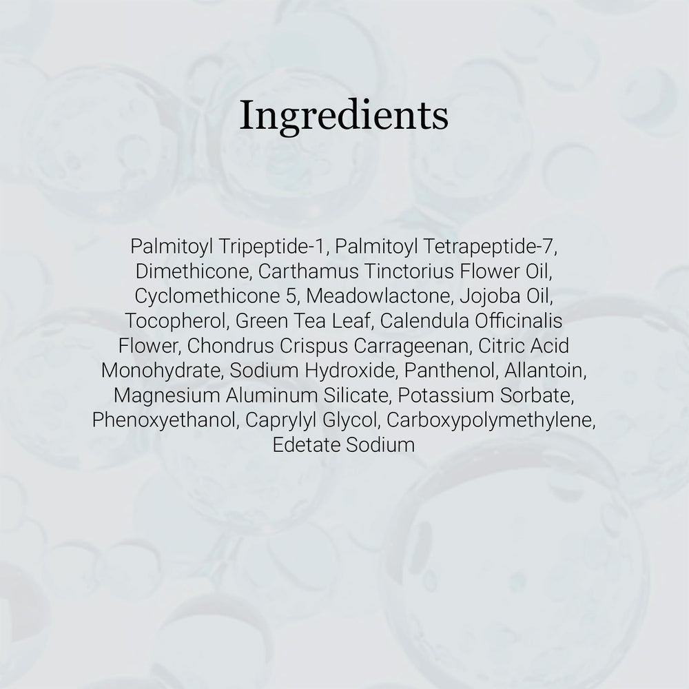 Genucel Eyelid Cream packaging demonstrates firming around the upper eye area.