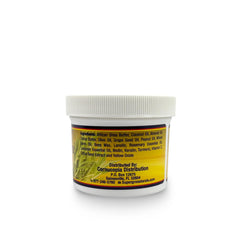 Genuine African Formula Shea Butter Super-Lite travel size beside a comb.