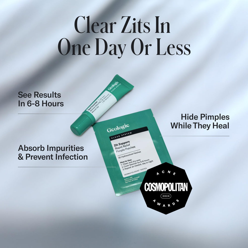 Geologie Clear System sulfur 5% gel calms pimples and reduces swelling
